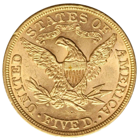 5 Dollars Liberty