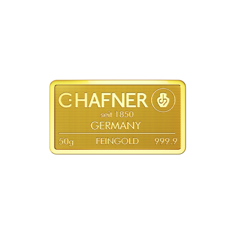 Gold bar 50 g