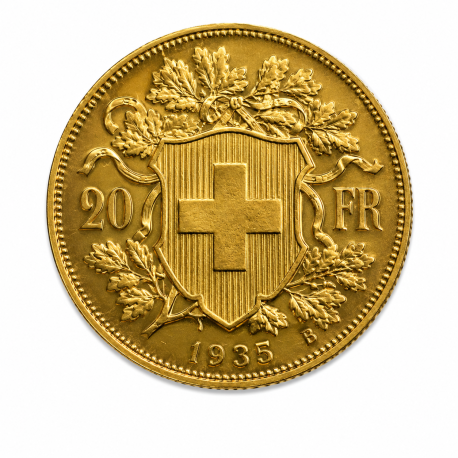 Vrenelis 20 Francs Suisse
