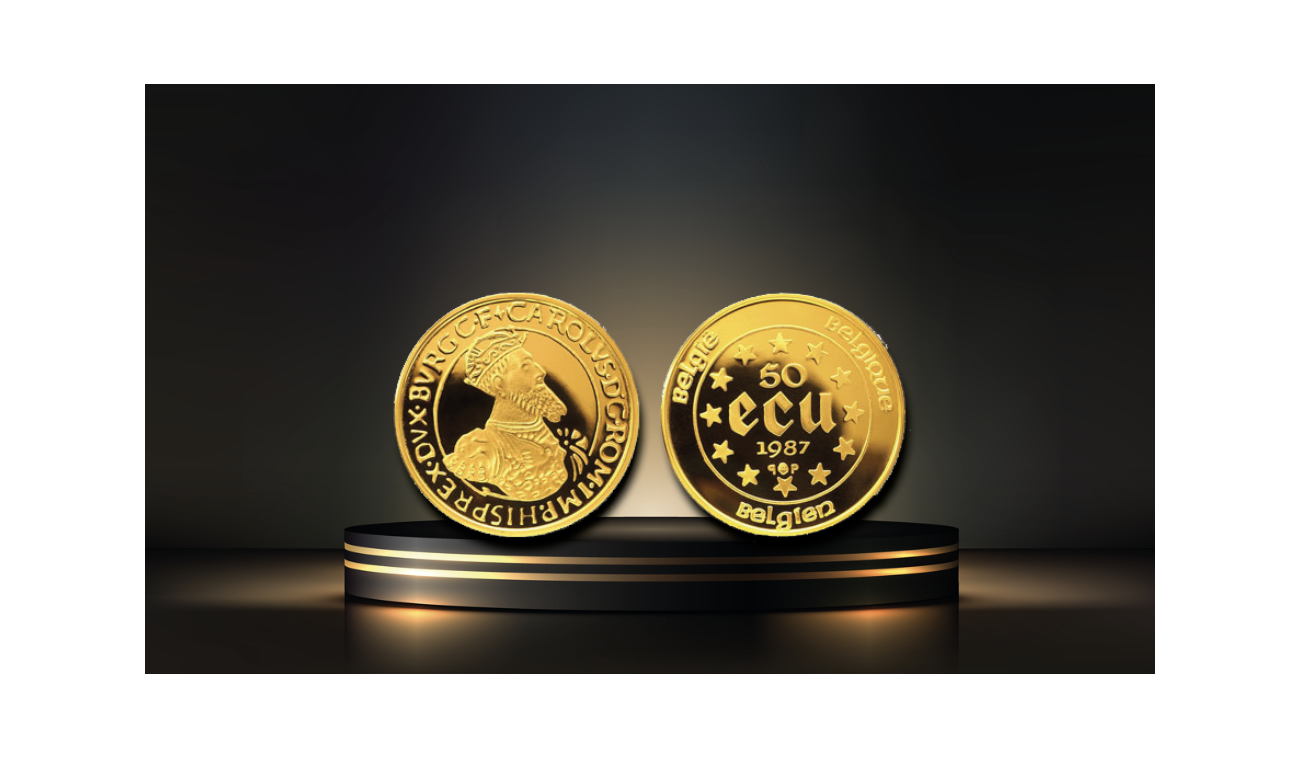 The story of the 50 ECU Belgian Gold Coin 